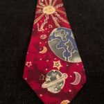 Education-themed tie from the collection