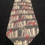 Education-themed tie from the collection