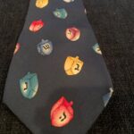 Education-themed tie from the collection