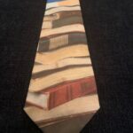 Education-themed tie from the collection
