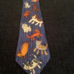 Education-themed tie from the collection