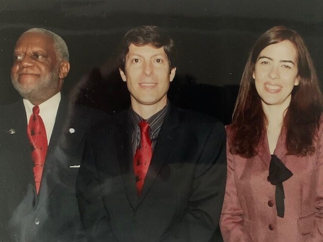 School Board members Hon. Dr. Wilbert &ldquo;Tee&rdquo; Holloway and Hon. Raquel Regalado.