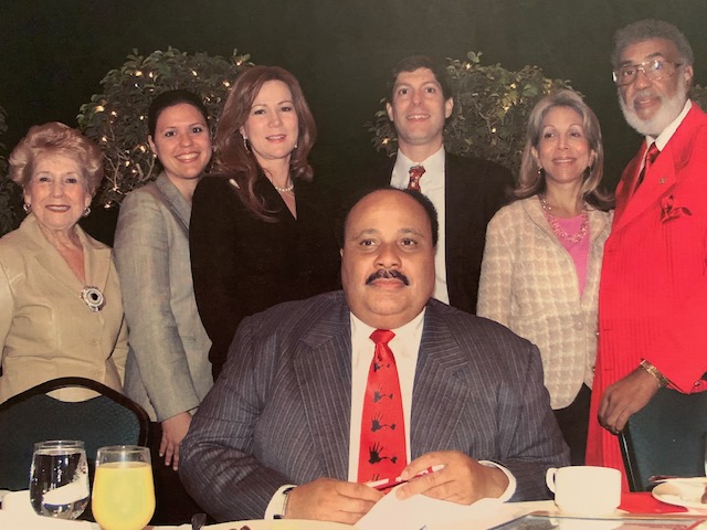 Speaker Martin Luther King III. Also pictured is Dr. Robert B. Ingram who will always be remembered for his in