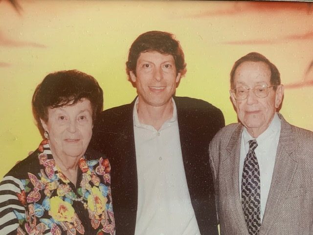 Ruth and Irving Karp at a retreat hosted by the Dade Association of School Administrators.